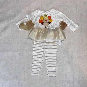 Adorable Turkey Themed Kids Costume Set